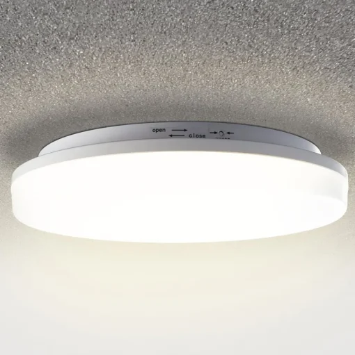 LED plafondlamp Pronto, rond Ø 33 cm
