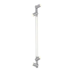 LED plafondlamp PURE Lines, 120 cm, zilver, afstandsbediening