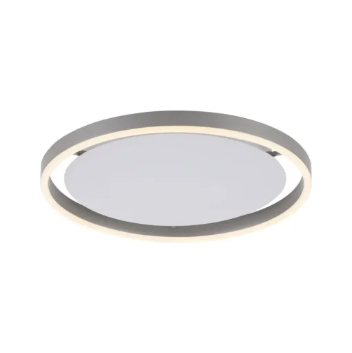 LED plafondlamp Ritus, Ø 39,3cm, aluminium