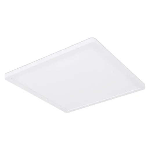 LED plafondlamp Sapana, hoekig, dimbaar, wit