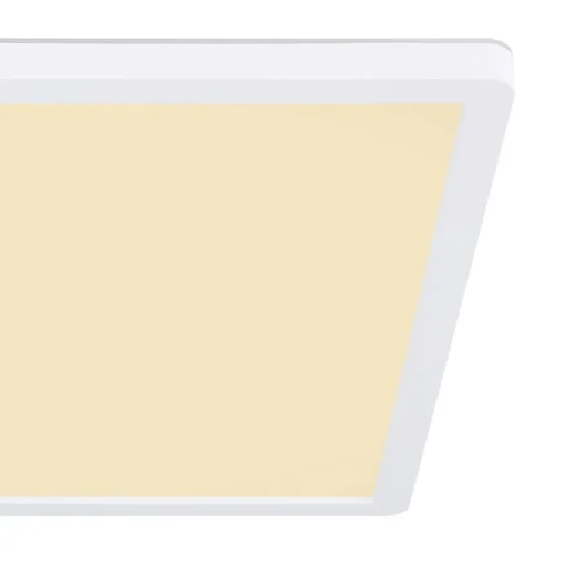LED plafondlamp Sapana, hoekig, dimbaar, wit