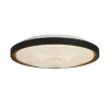 LED plafondlamp Satellite zwart Ø 42cm staal afstandsbediening