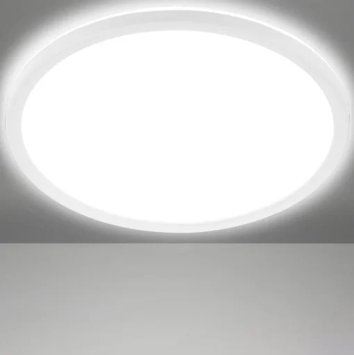 LED plafondlamp Slim, rond, 29,3cm
