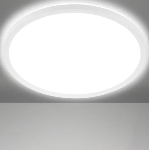 LED plafondlamp Slim, rond, 42cm