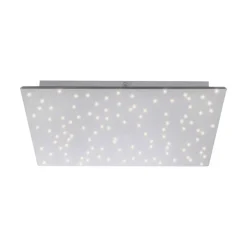 LED plafondlamp Sparkle CCT dim staal 45x45cm