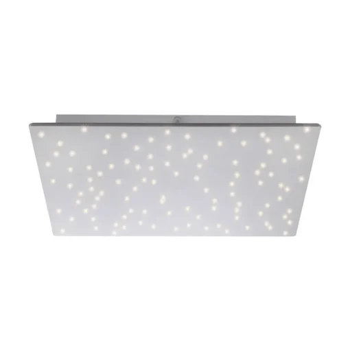 LED plafondlamp Sparkle CCT dim staal 45x45cm