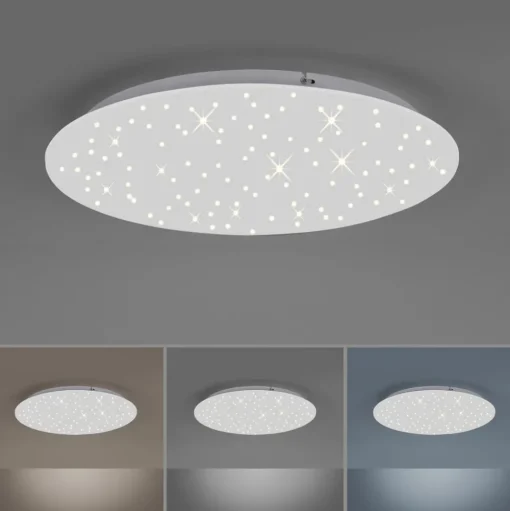LED plafondlamp Sparkle CCT dimbaar wit Ø 48cm