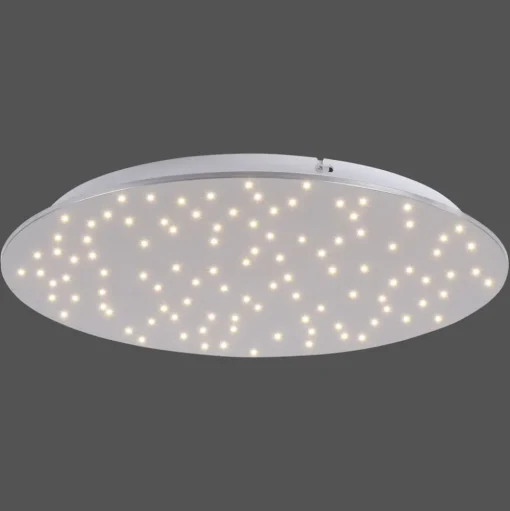 LED plafondlamp Sparkle CCT dim staal Ø 48cm
