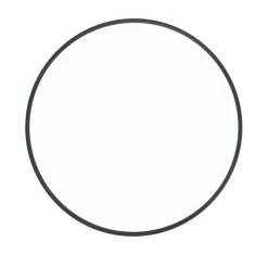 LED plafondlamp Waco, CCT, Ø 49,5 cm, zwart mat