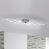 LED plafondlamp Wav 3.000K 139,5x16cm staal