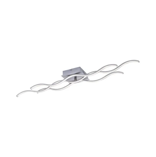 LED plafondlamp Wav 3.000K 97,5x16cm staal