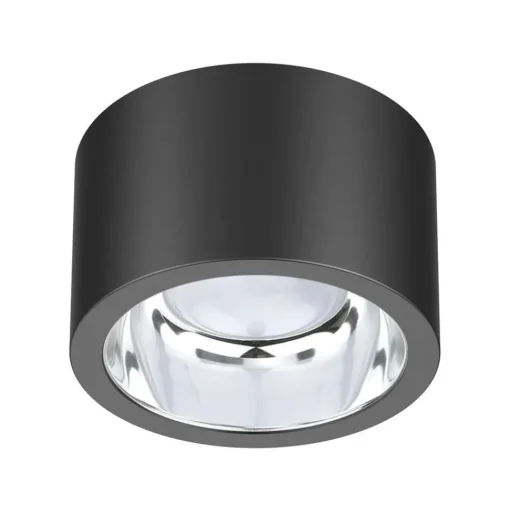LED plafondspot ALG54, Ø 21,3 cm antraciet