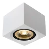 LED plafondspot Fedler hoekig wit