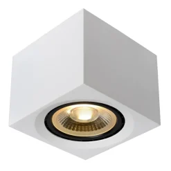 LED plafondspot Fedler hoekig wit
