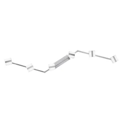LED plafondspot LOLAsmart Sabi, 6-lamps