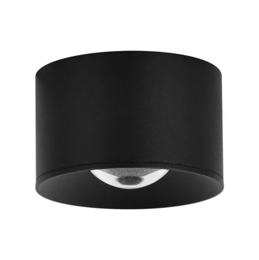 LED plafondspot S133 Ø 6,5 cm, zandzwart