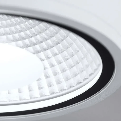 LED plafondspot Sputnik IP65 Ø 14,5 cm wit