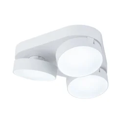 LED plafondspot Stanos, CCT, 3-lamps, wit