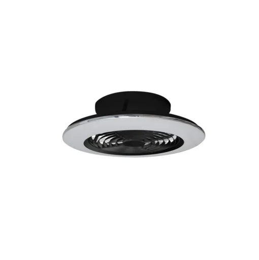 LED plafondventilator Alisio mini, zwart