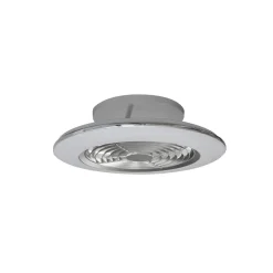 LED plafondventilator Alisio mini, zilver