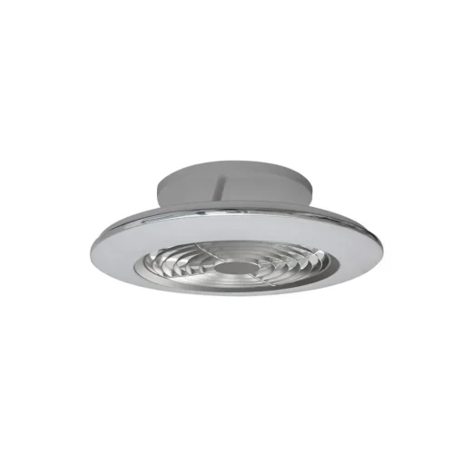 LED plafondventilator Alisio mini, zilver