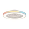 LED plafondventilator Gamer Big wit DC stil Ø 56 cm CCT RGB