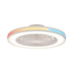 LED plafondventilator Gamer Big wit DC stil Ø 56 cm CCT RGB