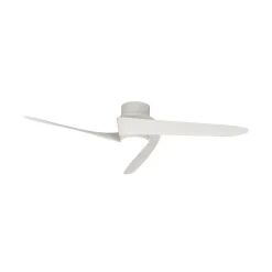 LED plafondventilator Groenland, wit, DC stil Ø 122 cm CCT
