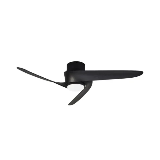 LED plafondventilator Groenland zwart DC stil Ø 122 cm CCT