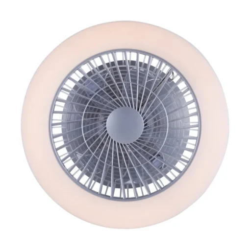 LED plafondventilator Leonard Ø50cm, seriel schakelaar