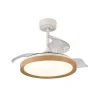 LED plafondventilator Mistral Mini hout DC stil Ø 91 cm CCT