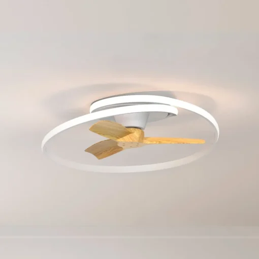 LED plafondventilator Ocean wit/hout DC stil Ø 78 cm CCT