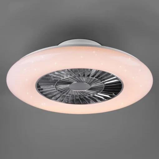 LED plafondventilator Visby, Ø 60cm, Tunable White