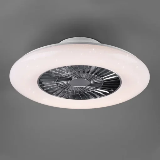 LED plafondventilator Visby, Ø 60cm, Tunable White