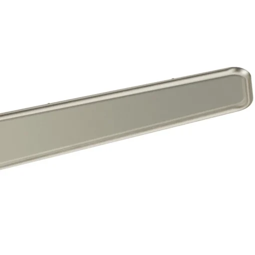 LED plafondventilator Xety, nikkel/crème