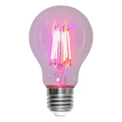LED plantenlamp bloei, lamp A60, E27, 6,5 W rood