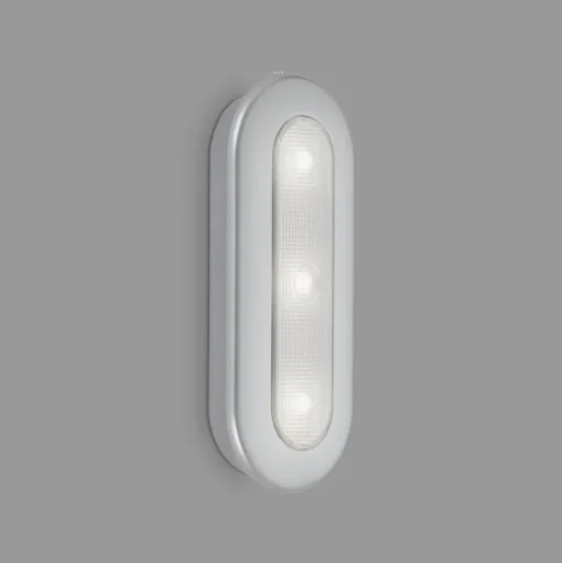 LED Push-Light Row, batterijvoeding, 6.500K, 15 cm