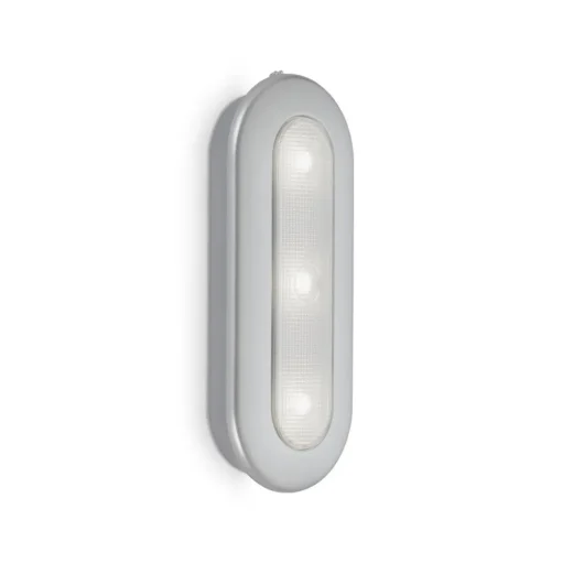 LED Push-Light Row, batterijvoeding, 6.500K, 15 cm