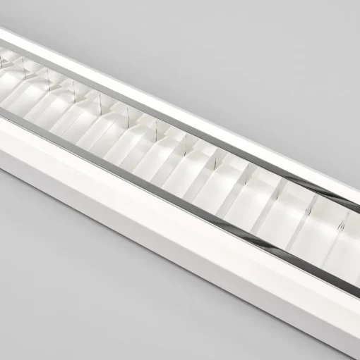 LED raster-opbouwverl voor kantoren, 33 W, 3.000 K