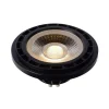 LED reflector GU10 12W 3000K dim to warm, zwart