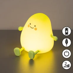 LED schemerlamp mango, wit, timer, dimbaar