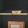 LED schilderijlamp Suren in antiek messing, 50 cm