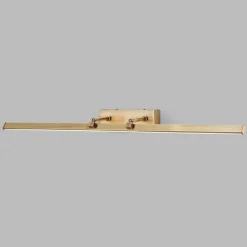 LED schilderijlamp Suren antiek messing, 79,5 cm