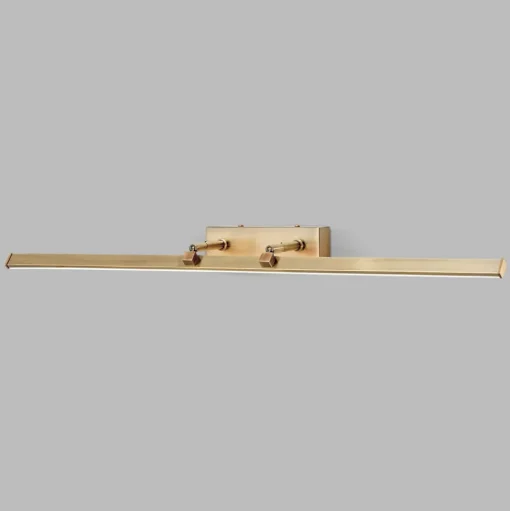 LED schilderijlamp Suren antiek messing, 79,5 cm