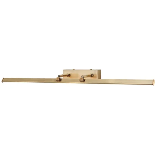 LED schilderijlamp Suren antiek messing, 79,5 cm