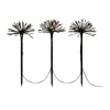 LED sfeerlamp drie paardenbloemen met grondspies IP44