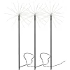 LED sfeerlamp Firework Outdoor, 3/set warmwit
