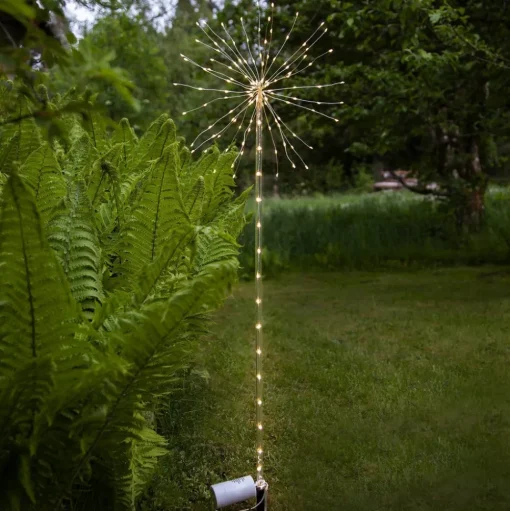 LED sfeerlamp Firework Outdoor warmwit batterij