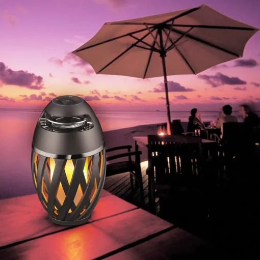 LED sfeerlamp Stream met luidspreker