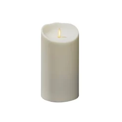LED sierkaars IP44 roomwit gesmolten 18,4cm